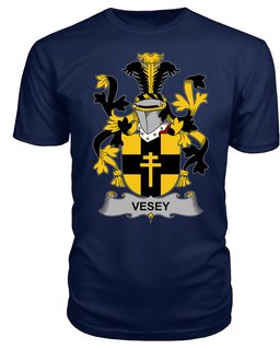 ScotsTee Vesey Coat Of Arms Family Crest Fighting Irish III T Shirt