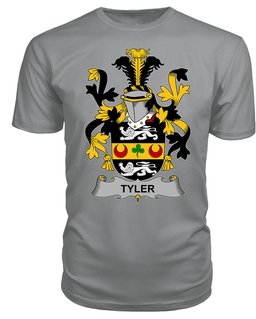 ScotsTee Tyler Coat Of Arms Family Crest Fighting Irish III T Shirt