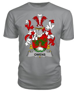 ScotsTee Owens Coat Of Arms Family Crest Fighting Irish III T Shirt