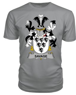 ScotsTee Savage Coat Of Arms Family Crest Fighting Irish III T Shirt