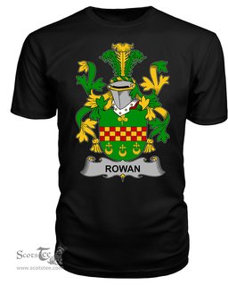 ScotsTee Rowan Coat Of Arms Family Crest Fighting Irish III T Shirt