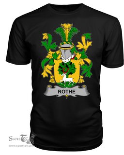 ScotsTee Rothe Coat Of Arms Family Crest Fighting Irish III T Shirt