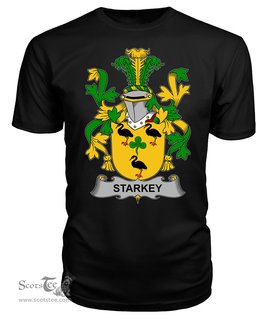 ScotsTee Starkey Coat Of Arms Family Crest Fighting Irish III T Shirt