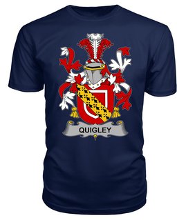 ScotsTee Quigley or O'Quigley Coat Of Arms Family Crest Fighting Irish III T Shirt