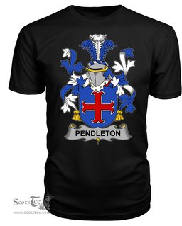 ScotsTee Pendleton Coat Of Arms Family Crest Fighting Irish III T Shirt