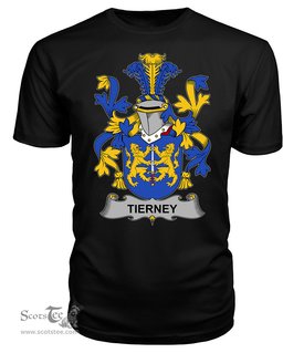 ScotsTee Tierney or O'Tierney Coat Of Arms Family Crest Fighting Irish III T Shirt
