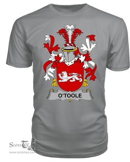 ScotsTee Toole or O'Toole Coat Of Arms Family Crest Fighting Irish III T Shirt
