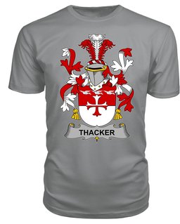 ScotsTee Thacker Coat Of Arms Family Crest Fighting Irish III T Shirt