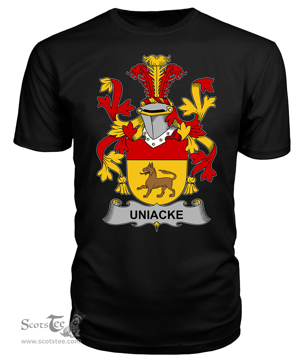 ScotsTee Uniacke Coat Of Arms Family Crest Fighting Irish III T Shirt