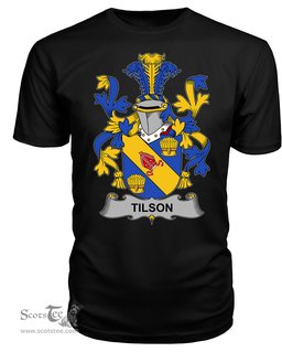ScotsTee Tilson Coat Of Arms Family Crest Fighting Irish III T Shirt