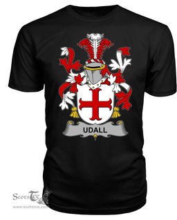 ScotsTee Udall Coat Of Arms Family Crest Fighting Irish III T Shirt