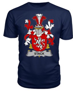 ScotsTee Stack Coat Of Arms Family Crest Fighting Irish III T Shirt