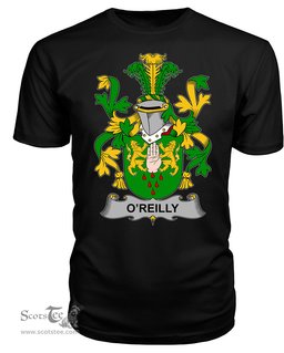ScotsTee Reilly or O'Reilly Coat Of Arms Family Crest Fighting Irish III T Shirt