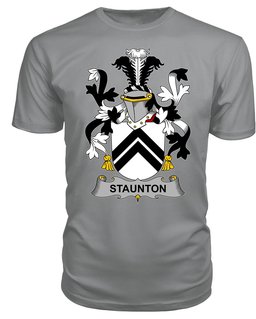 ScotsTee Staunton Coat Of Arms Family Crest Fighting Irish III T Shirt