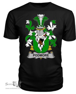 ScotsTee Podmore Coat Of Arms Family Crest Fighting Irish III T Shirt