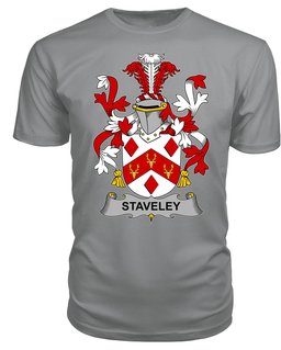 ScotsTee Staveley Coat Of Arms Family Crest Fighting Irish III T Shirt