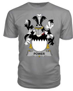 ScotsTee Power Coat Of Arms Family Crest Fighting Irish III T Shirt