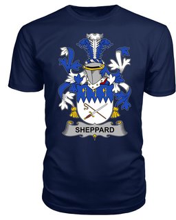 ScotsTee Sheppard Coat Of Arms Family Crest Fighting Irish III T Shirt