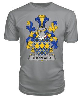 ScotsTee Stopford Coat Of Arms Family Crest Fighting Irish III T Shirt