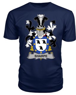 ScotsTee Sharpe Coat Of Arms Family Crest Fighting Irish III T Shirt