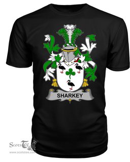 ScotsTee Sharkey or O'Sharkey Coat Of Arms Family Crest Fighting Irish III T Shirt