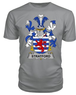 ScotsTee Stratford Coat Of Arms Family Crest Fighting Irish III T Shirt