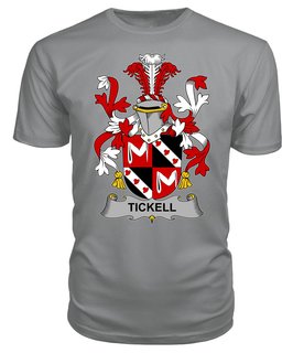 ScotsTee Tickell Coat Of Arms Family Crest Fighting Irish III T Shirt