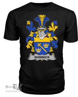 ScotsTee Shinnick Coat Of Arms Family Crest Fighting Irish III T Shirt