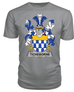 ScotsTee Ticheborne Coat Of Arms Family Crest Fighting Irish III T Shirt