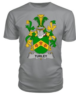 ScotsTee Turkey or MacCurley Coat Of Arms Family Crest Fighting Irish III T Shirt