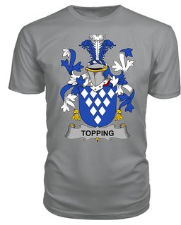 ScotsTee Topping Coat Of Arms Family Crest Fighting Irish III T Shirt