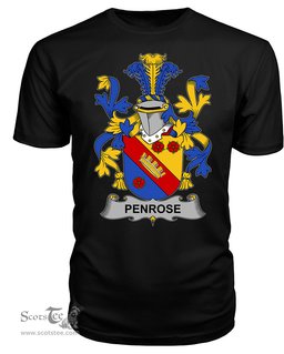 ScotsTee Penrose Coat Of Arms Family Crest Fighting Irish III T Shirt