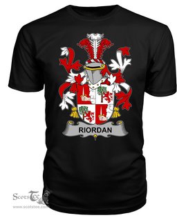 ScotsTee Riordan or O'Rearden Coat Of Arms Family Crest Fighting Irish III T Shirt