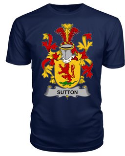 ScotsTee Sutton Coat Of Arms Family Crest Fighting Irish III T Shirt