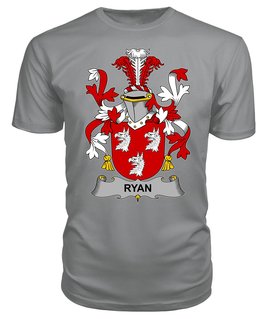 ScotsTee Ryan or O'Mulrian Coat Of Arms Family Crest Fighting Irish III T Shirt