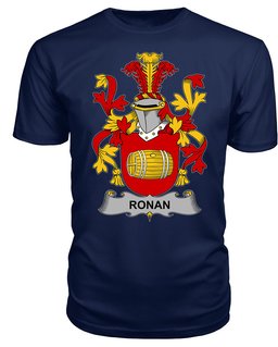 ScotsTee Ronan or O'Ronan Coat Of Arms Family Crest Fighting Irish III T Shirt
