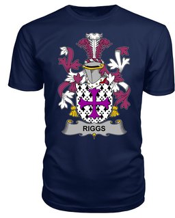 ScotsTee Riggs Coat Of Arms Family Crest Fighting Irish III T Shirt