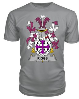 ScotsTee Riggs Coat Of Arms Family Crest Fighting Irish III T Shirt