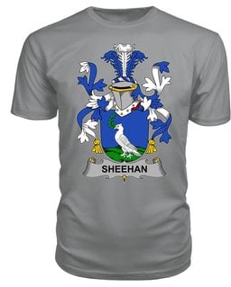ScotsTee Sheehan or O'Sheehan Coat Of Arms Family Crest Fighting Irish III T Shirt