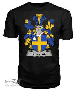 ScotsTee Shelton Coat Of Arms Family Crest Fighting Irish III T Shirt