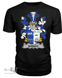 ScotsTee Sheehy or McSheehy Coat Of Arms Family Crest Fighting Irish III T Shirt