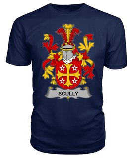 ScotsTee Scully or O'Scully Coat Of Arms Family Crest Fighting Irish III T Shirt