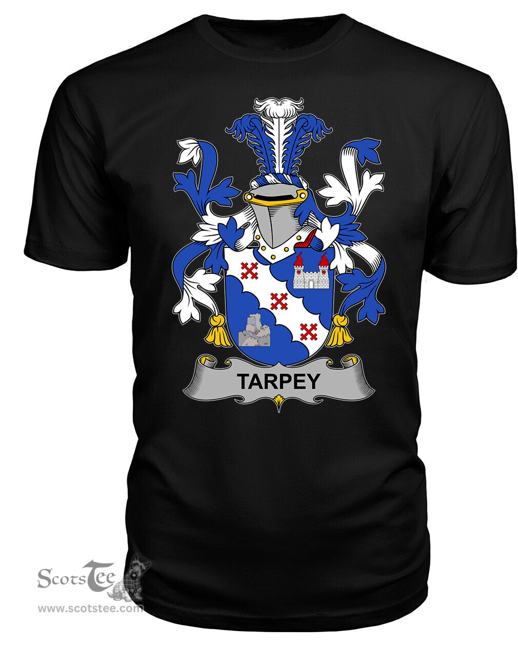 ScotsTee Tarpey Coat Of Arms Family Crest Fighting Irish III T Shirt