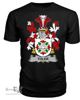 ScotsTee Toler or Toller Coat Of Arms Family Crest Fighting Irish III T Shirt
