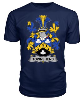 ScotsTee Townshend or Townsend Coat Of Arms Family Crest Fighting Irish III T Shirt