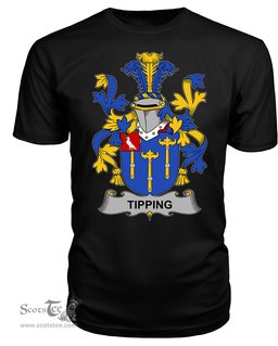 ScotsTee Tipping Coat Of Arms Family Crest Fighting Irish III T Shirt