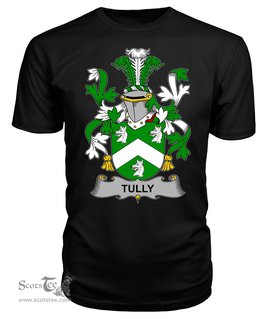 ScotsTee Tuly or McAtilla Coat Of Arms Family Crest Fighting Irish III T Shirt
