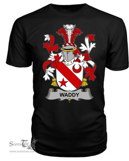 ScotsTee Waddy Coat Of Arms Family Crest Fighting Irish III T Shirt