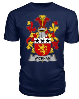 ScotsTee Wickham Coat Of Arms Family Crest Fighting Irish III T Shirt
