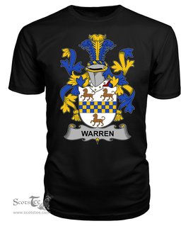 ScotsTee Warren Coat Of Arms Family Crest Fighting Irish III T Shirt